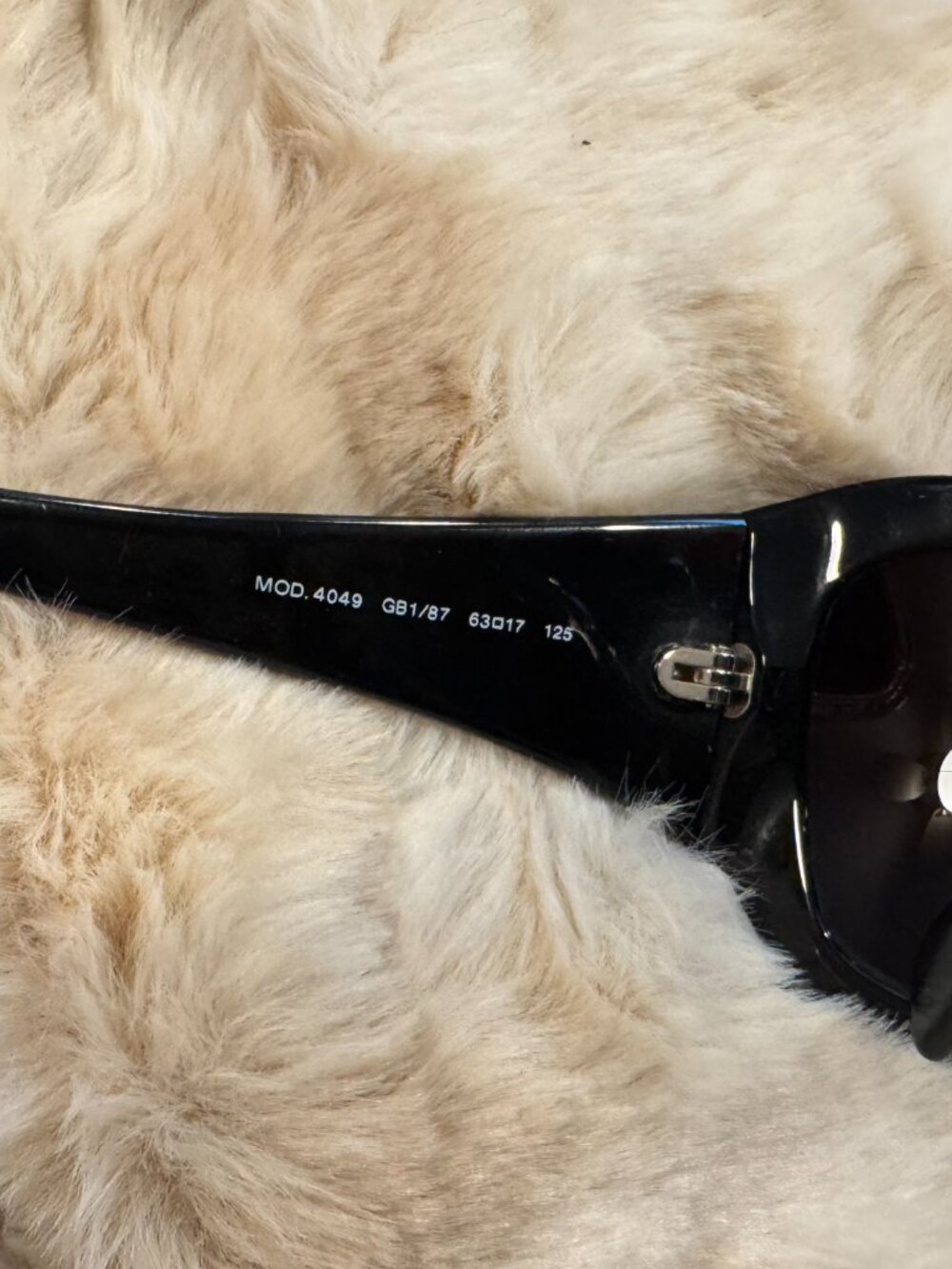 VERSACE 4049 Women's Sunglasses Black Frame Gray Lens - Picture 10 of 16